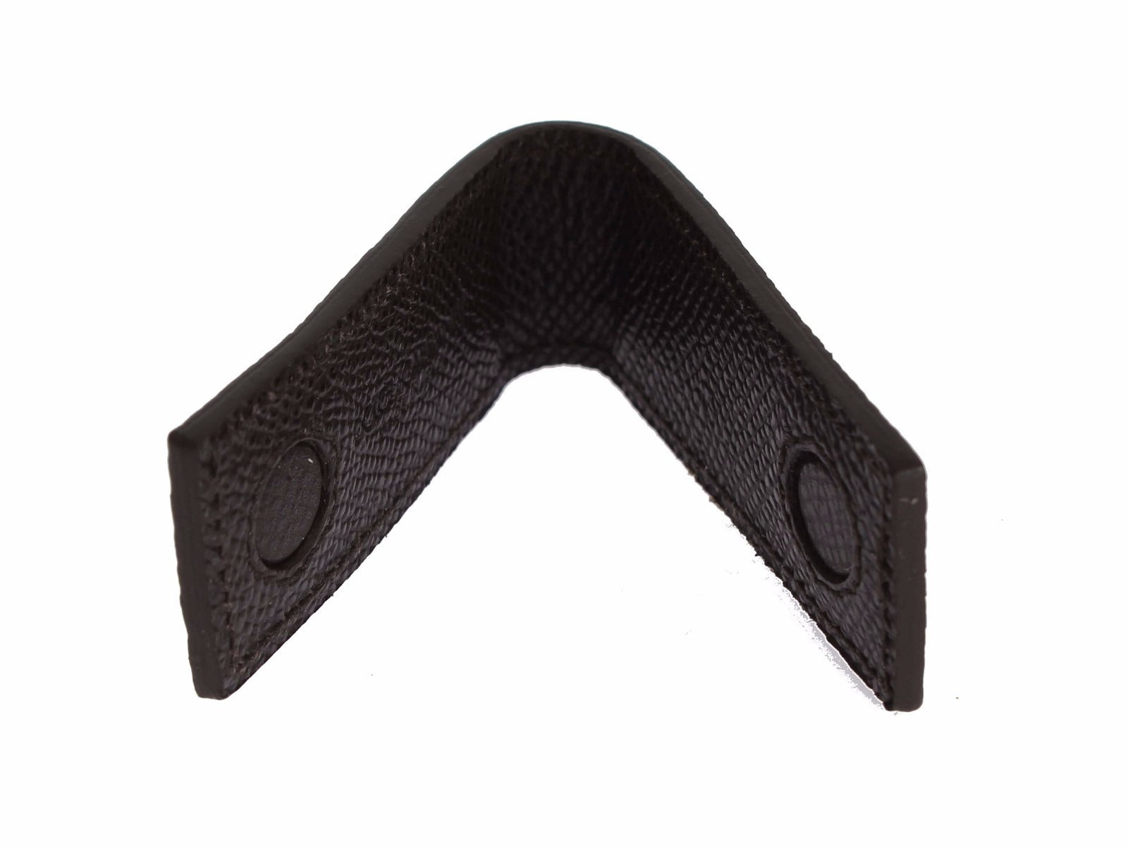 Dolce & Gabbana Brown Leather Magnet Mens Money Bar Clasp Money Cash Clip