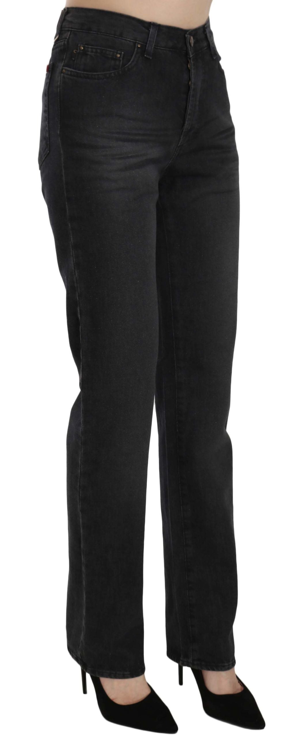 Just Cavalli – Veredeln Sie Ihren Stil: Schicker schwarzer High Waist Denim