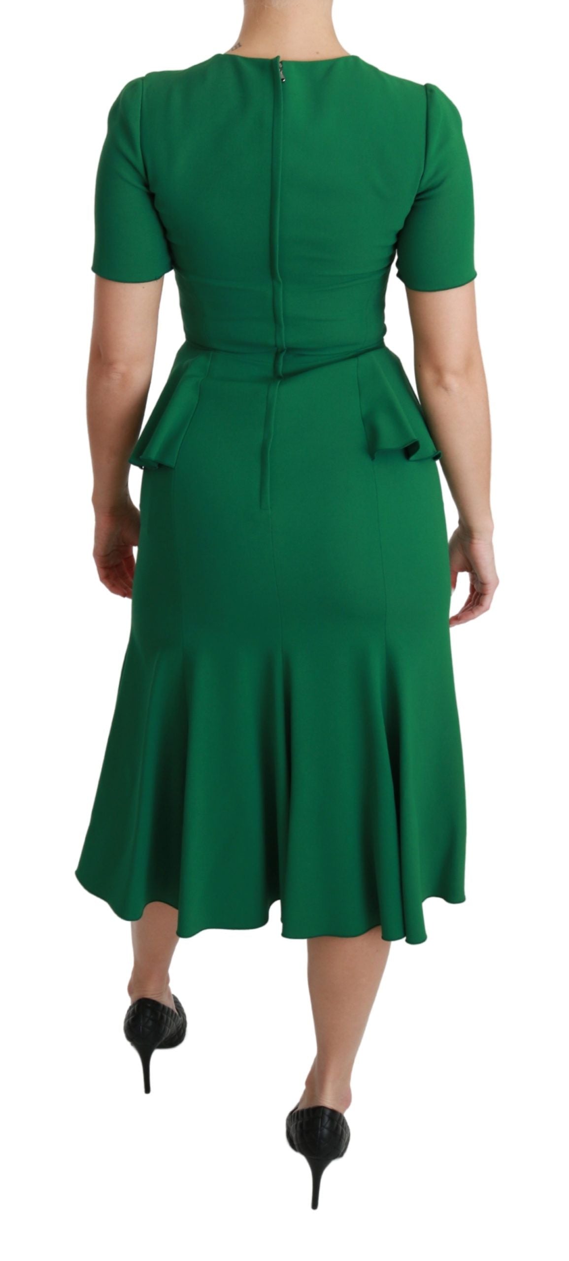 Dolce & Gabbana – Verzaubertes grünes Meerjungfrau-Midikleid