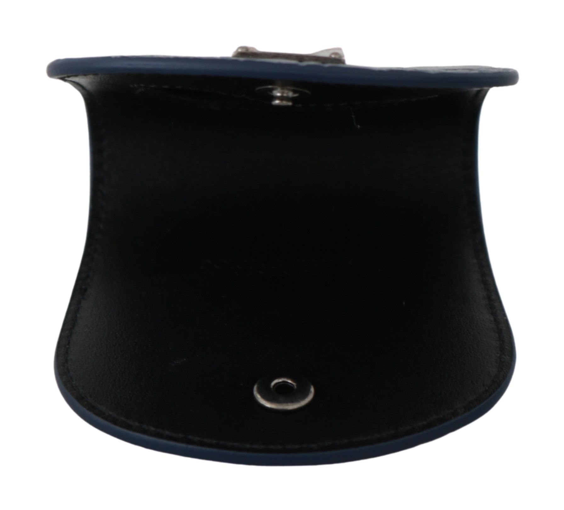 Portofel Dolce & Gabbana Sleek Blue Caimano Prezervativ