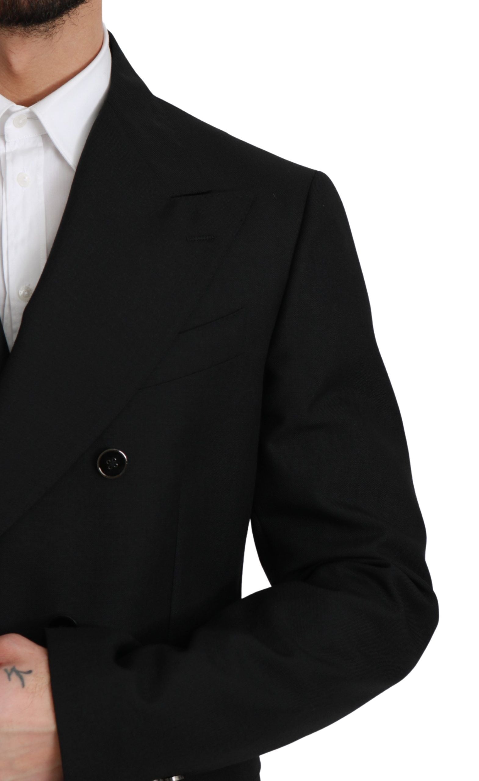 Dolce & Gabbana – Eleganter, schwarzer Slim-Fit-Blazer