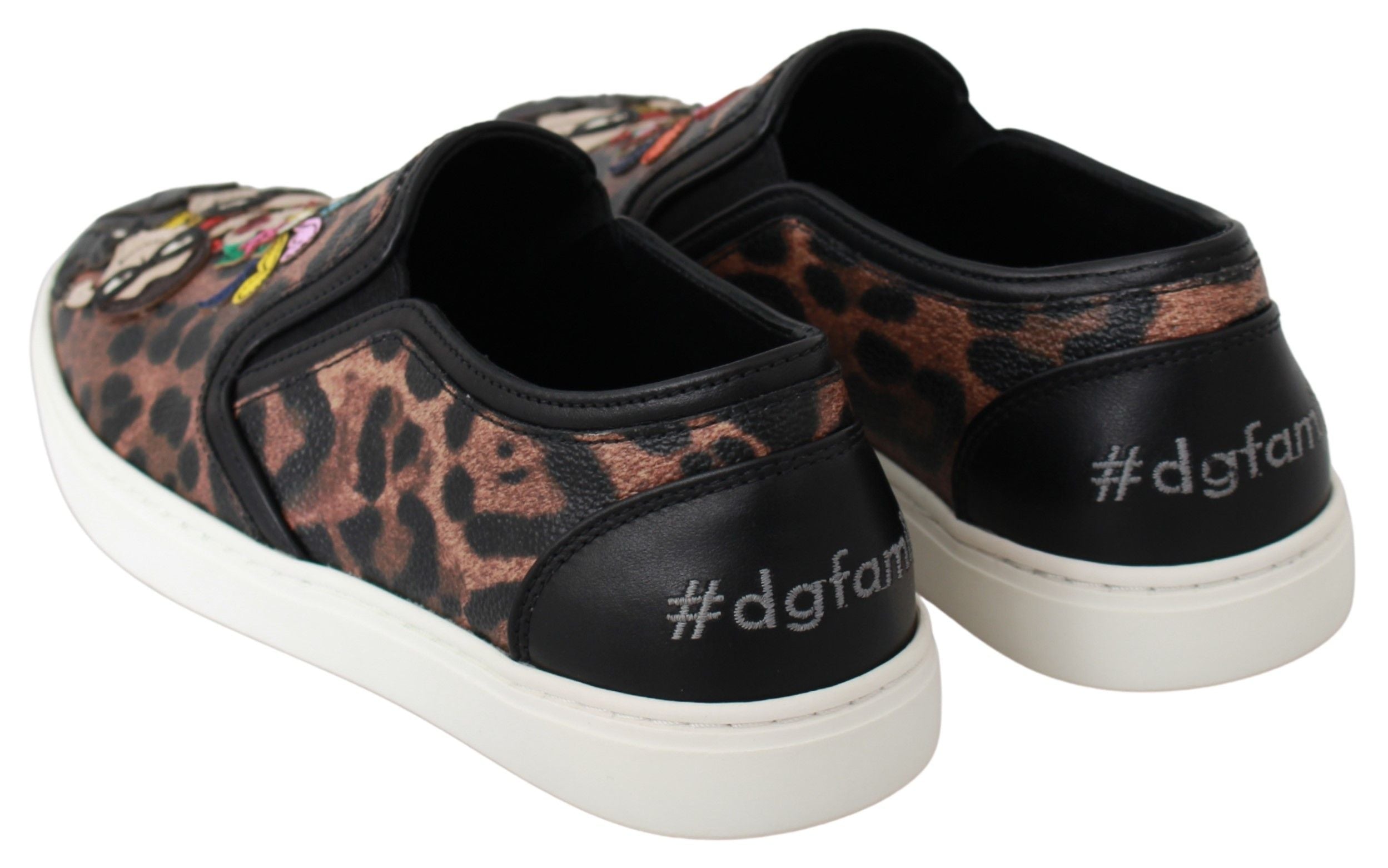 Dolce & Gabbana Elegante Loafer mit Leopardenmuster für einen anspruchsvollen Stil