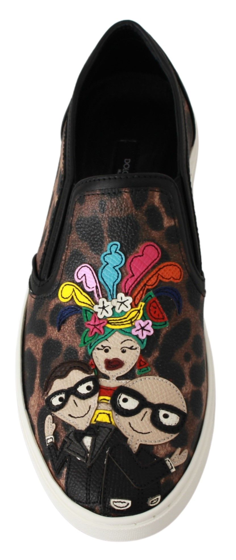 Dolce & Gabbana Elegante Loafer mit Leopardenmuster für einen anspruchsvollen Stil