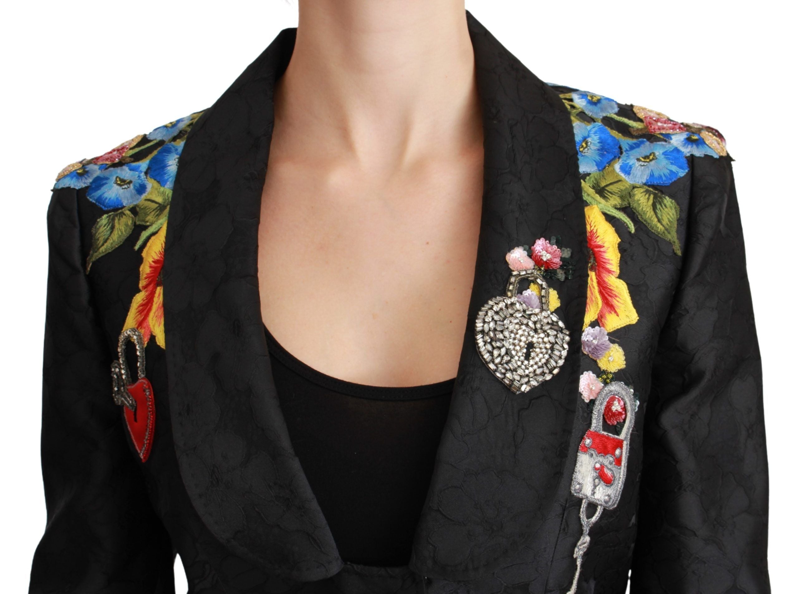 Sacou Dolce & Gabbana cu brocart sicilian Enchanted