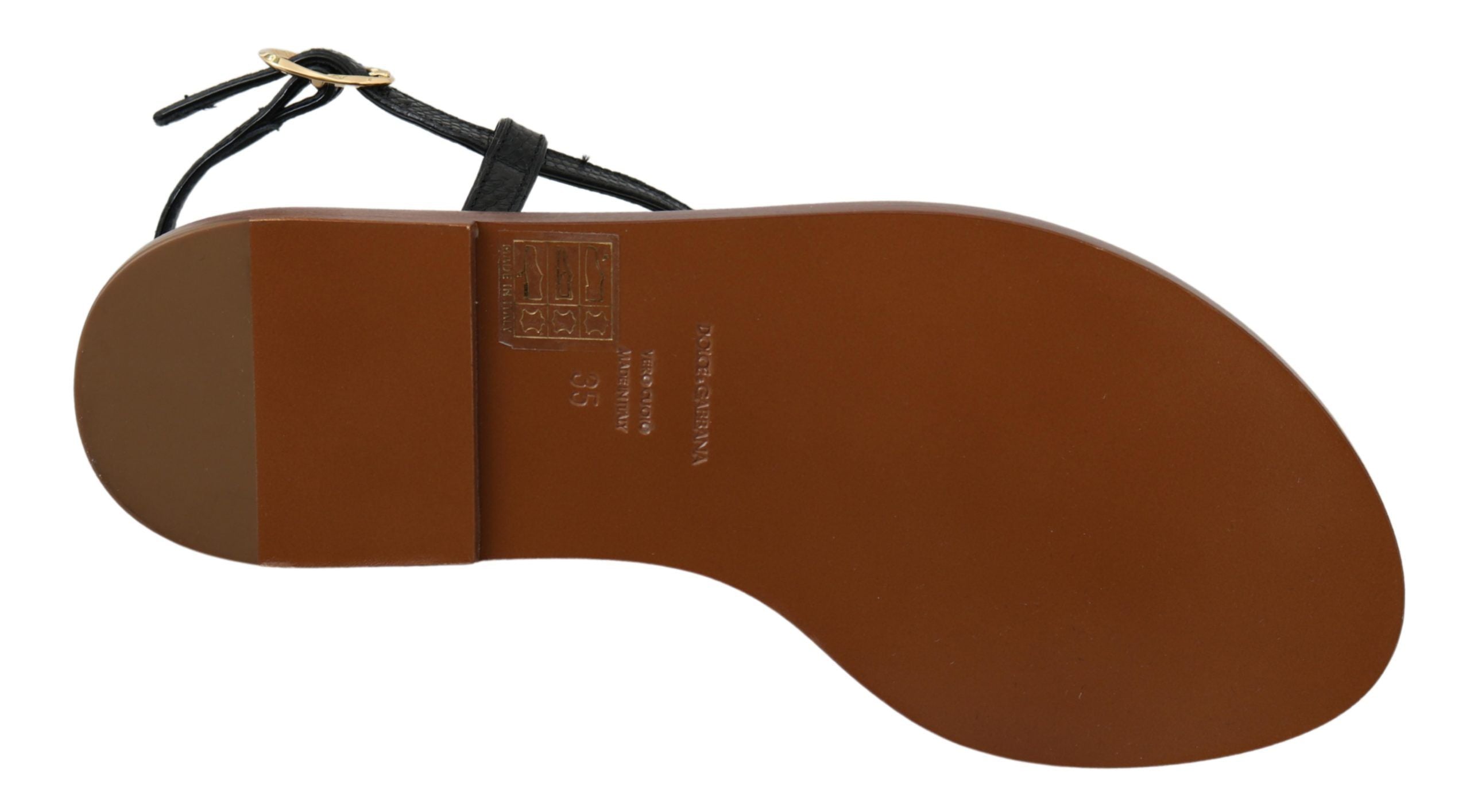 Dolce & Gabbana – Flip-Flops mit Knöchelriemen und Pom-Pom-Muster