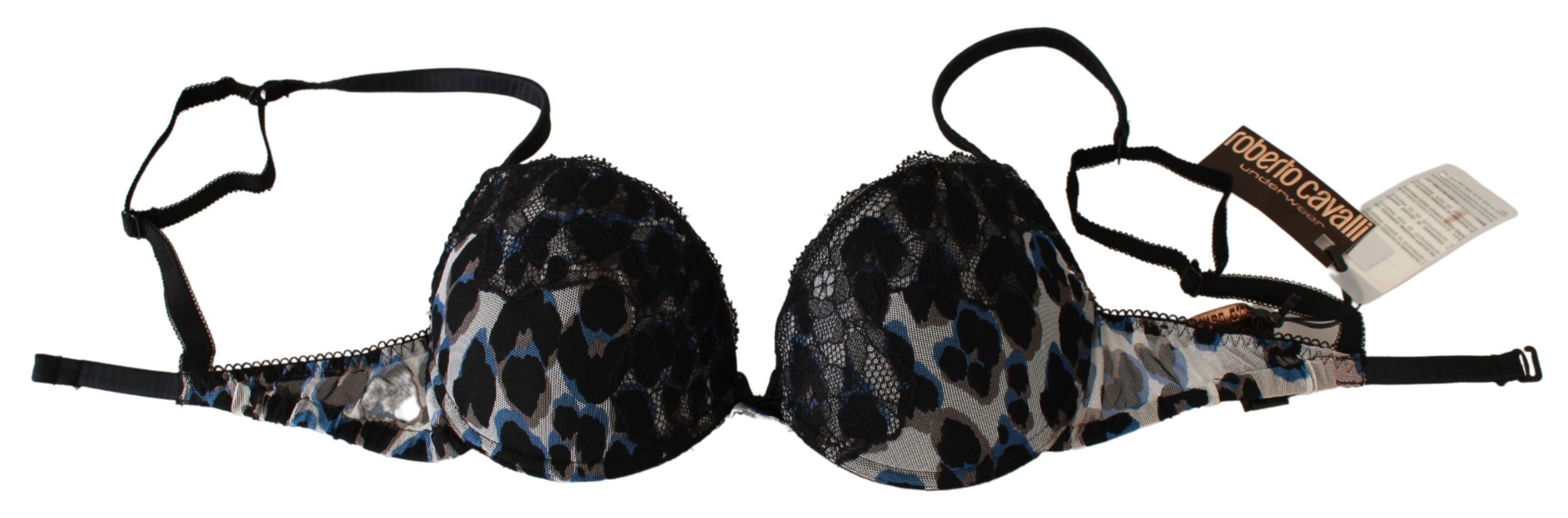 Roberto Cavalli Sutien Regggiseno din Dantela Neagra Elegant
