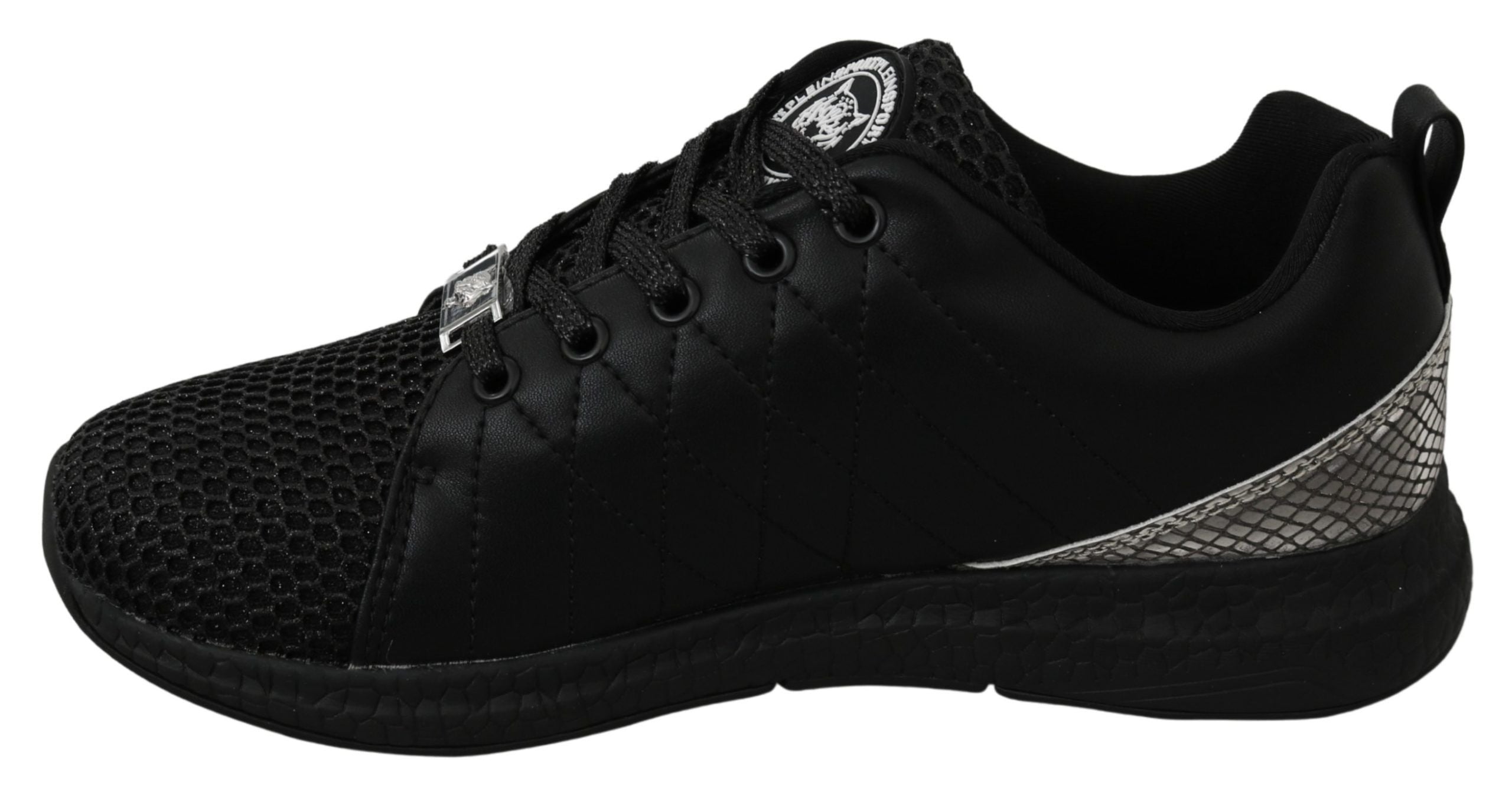 Philipp Plein Elegante schwarze Gisella Sneakers