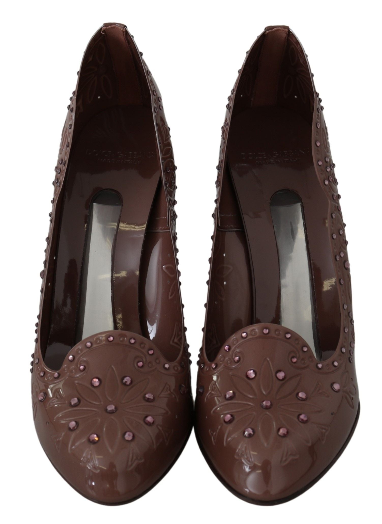 Dolce & Gabbana Elegante Cinderella-Pumps mit Kristallverzierung