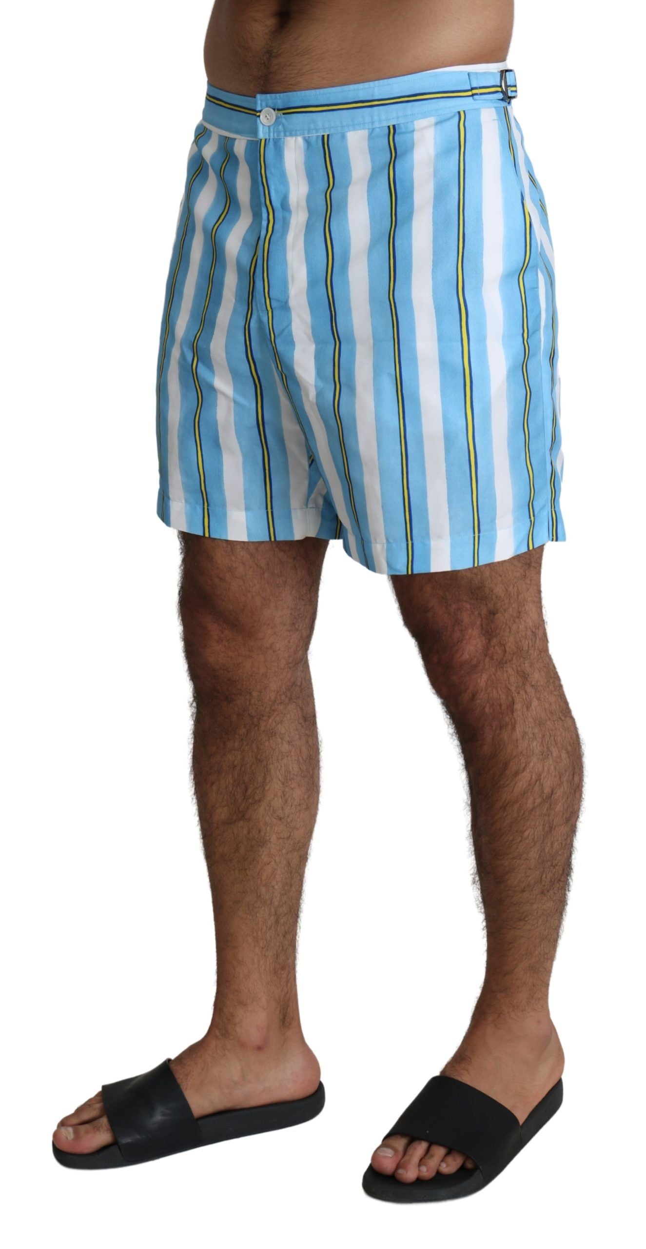 Dolce & Gabbana Gestreifte Elegance Badeshorts