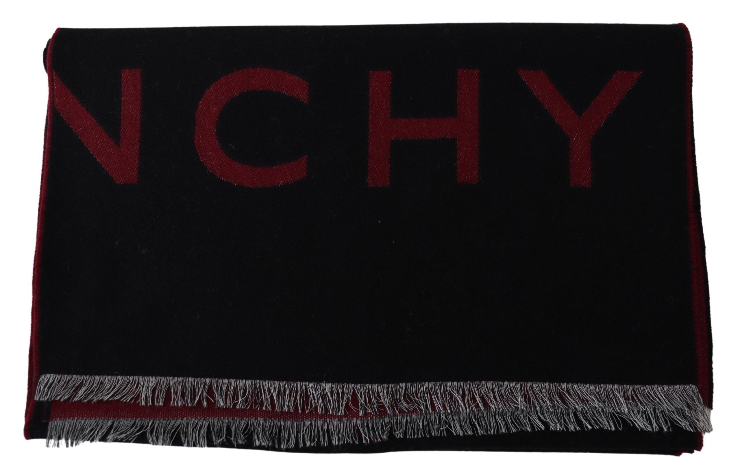 Eleganter Unisex-Schal aus Woll-Seidenmischung von Givenchy