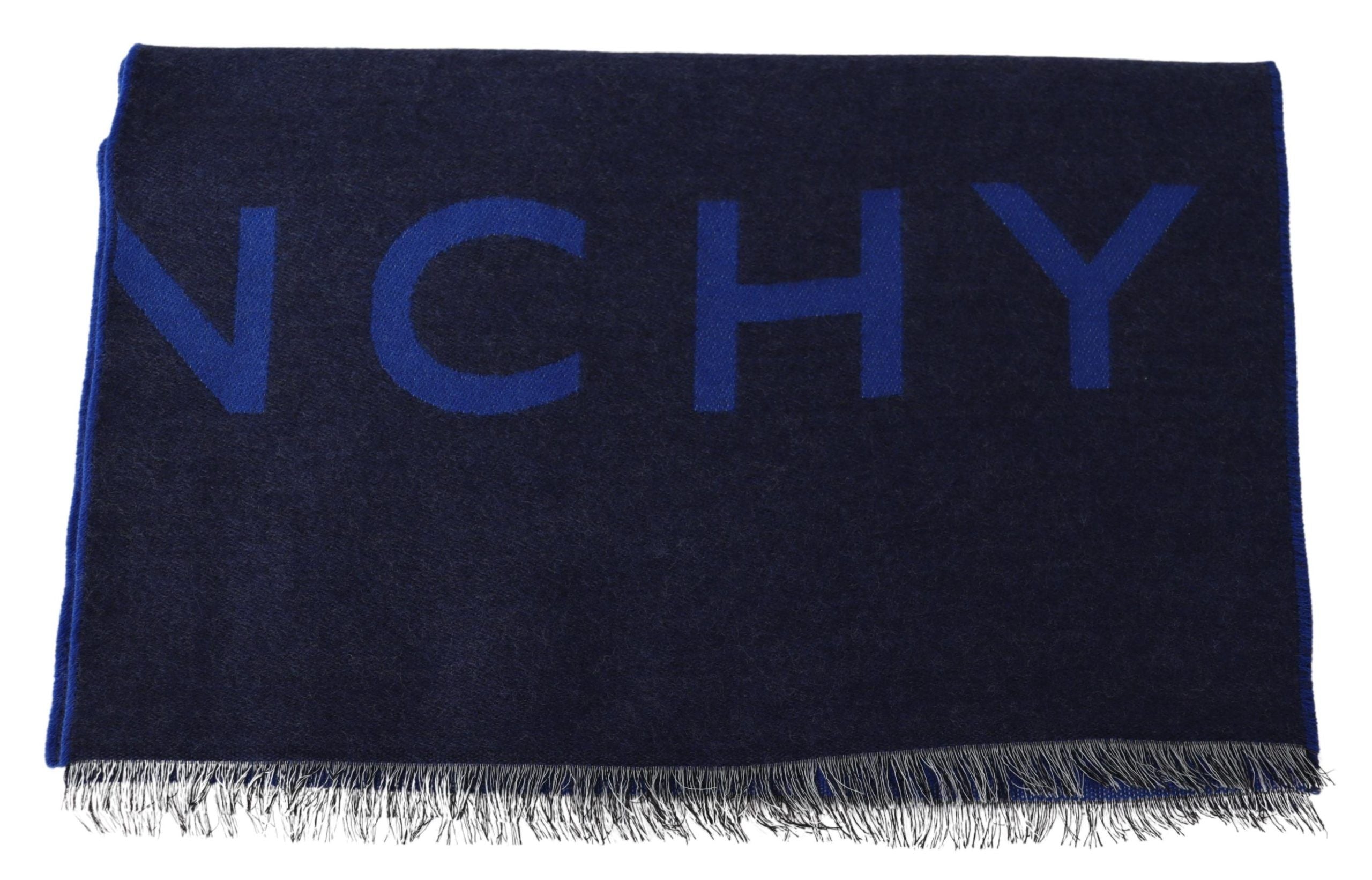 Eleganter Unisex-Schal aus Woll-Seidenmischung von Givenchy