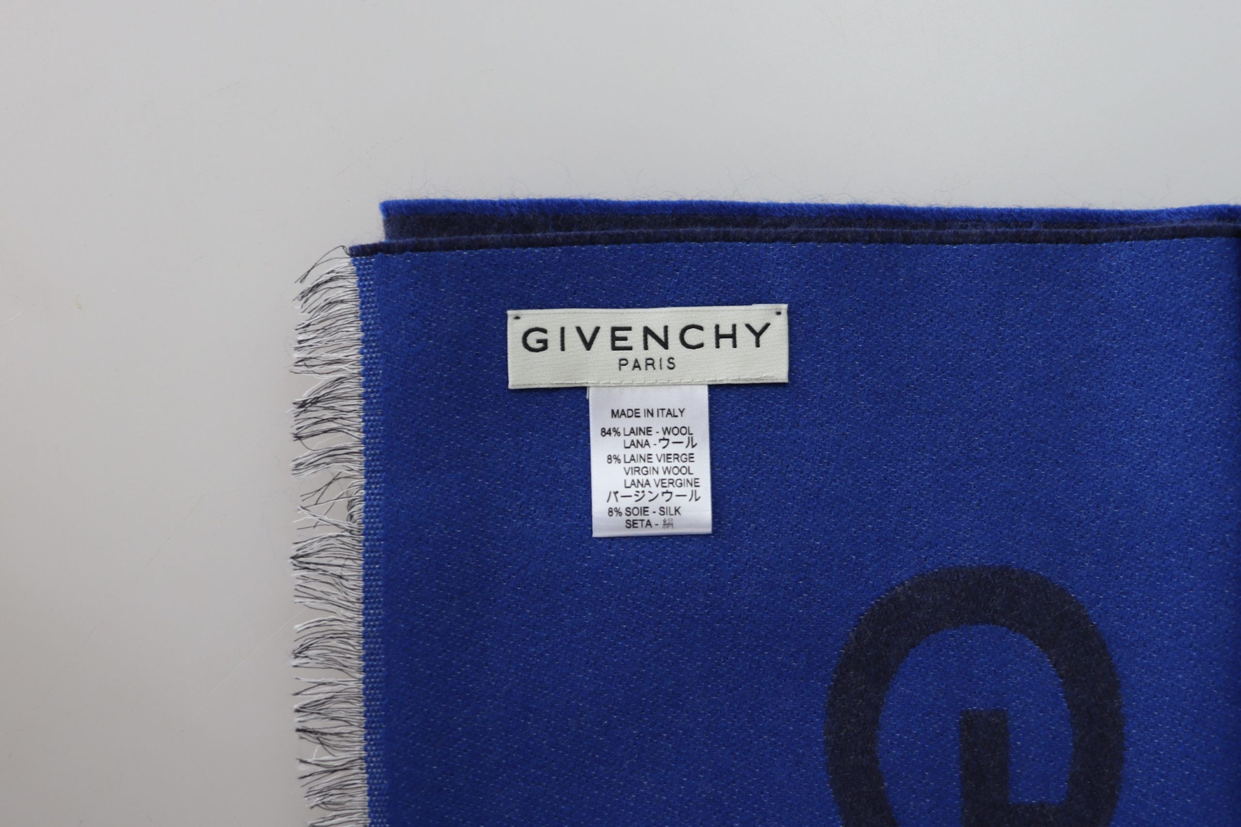 Eleganter Unisex-Schal aus Woll-Seidenmischung von Givenchy