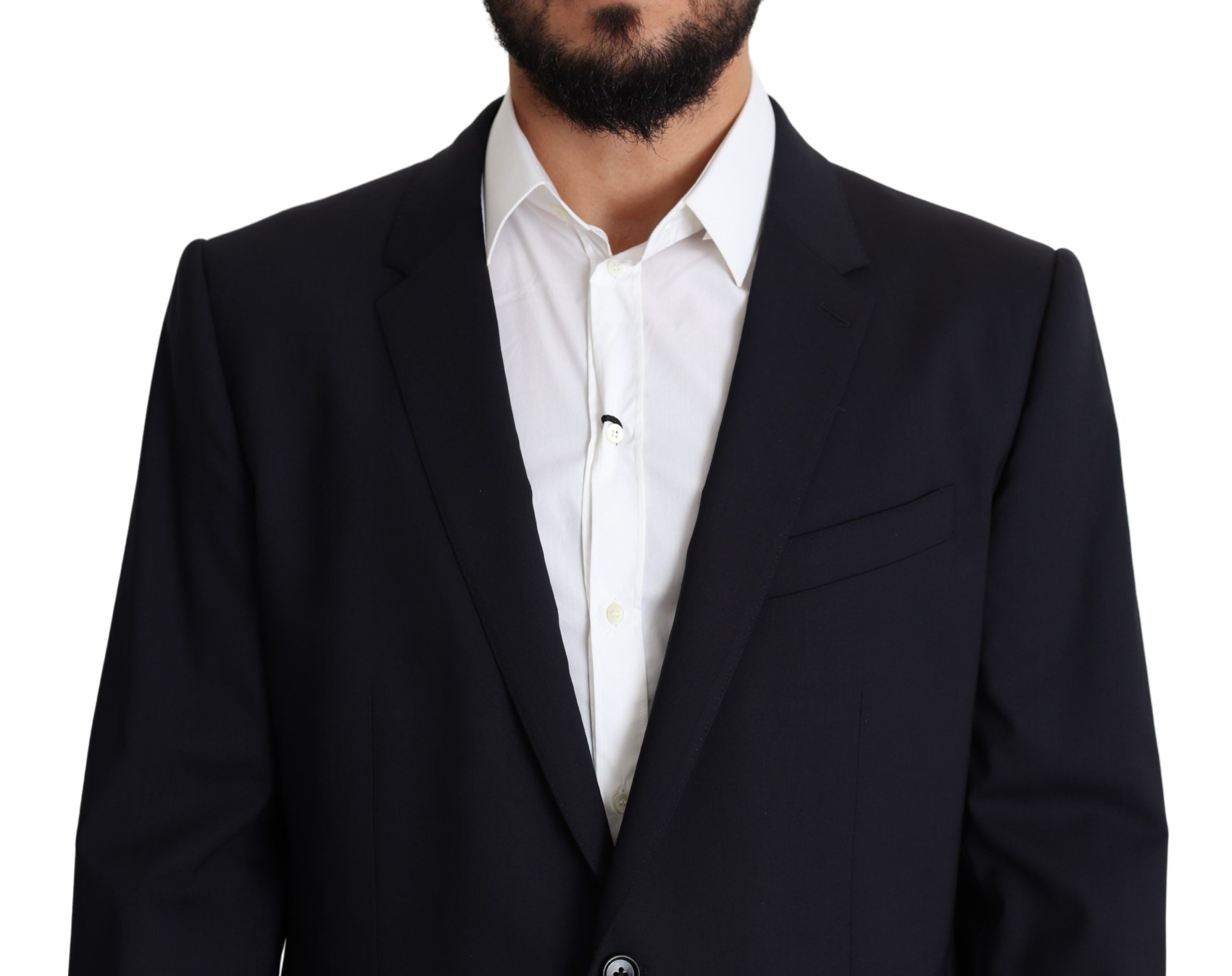 Dolce & Gabbana – Exquisiter schwarzer Martini-Blazer aus Wollstretch