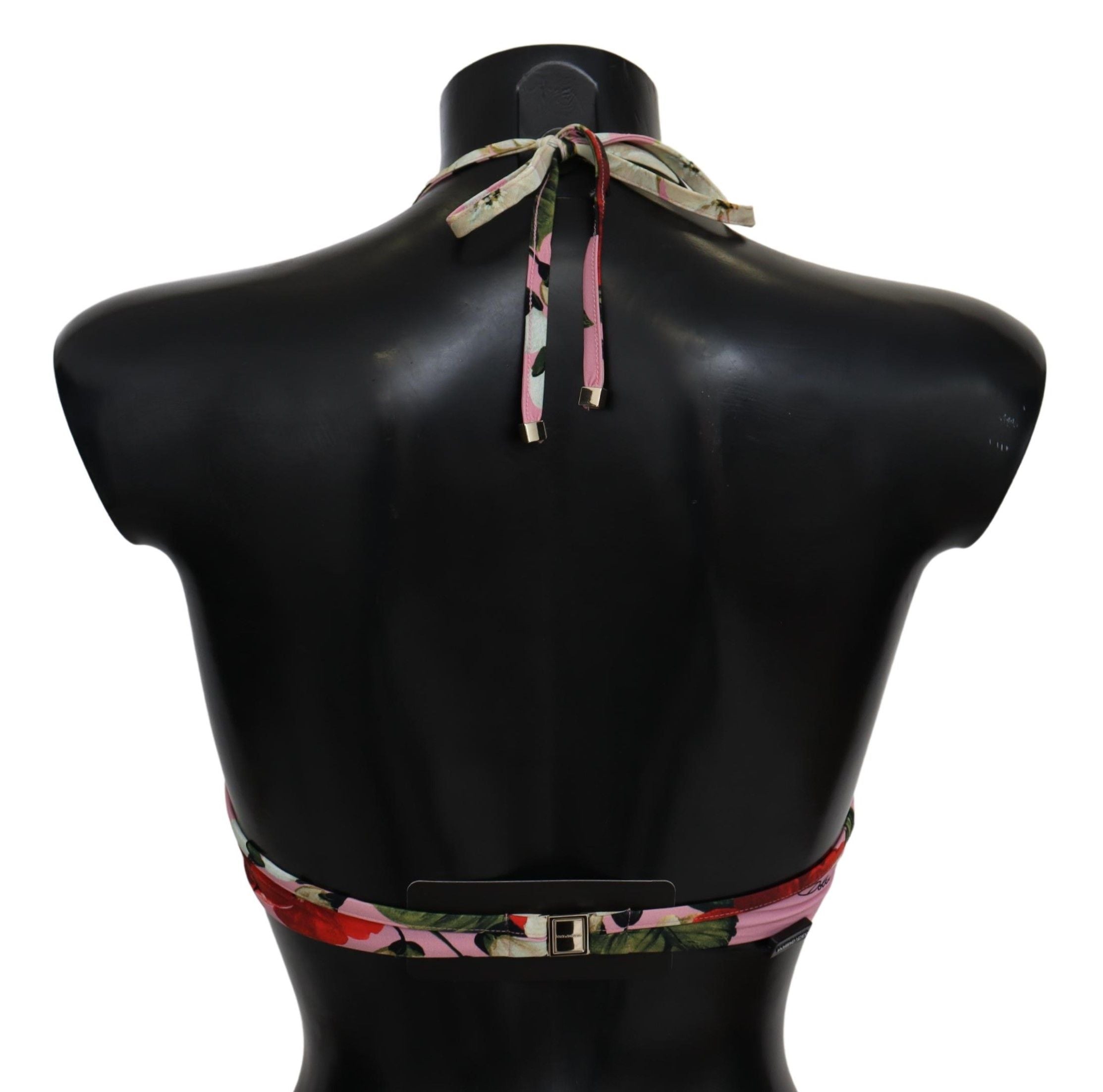 Dolce & Gabbana Floral Elegance Bademode-Oberteil