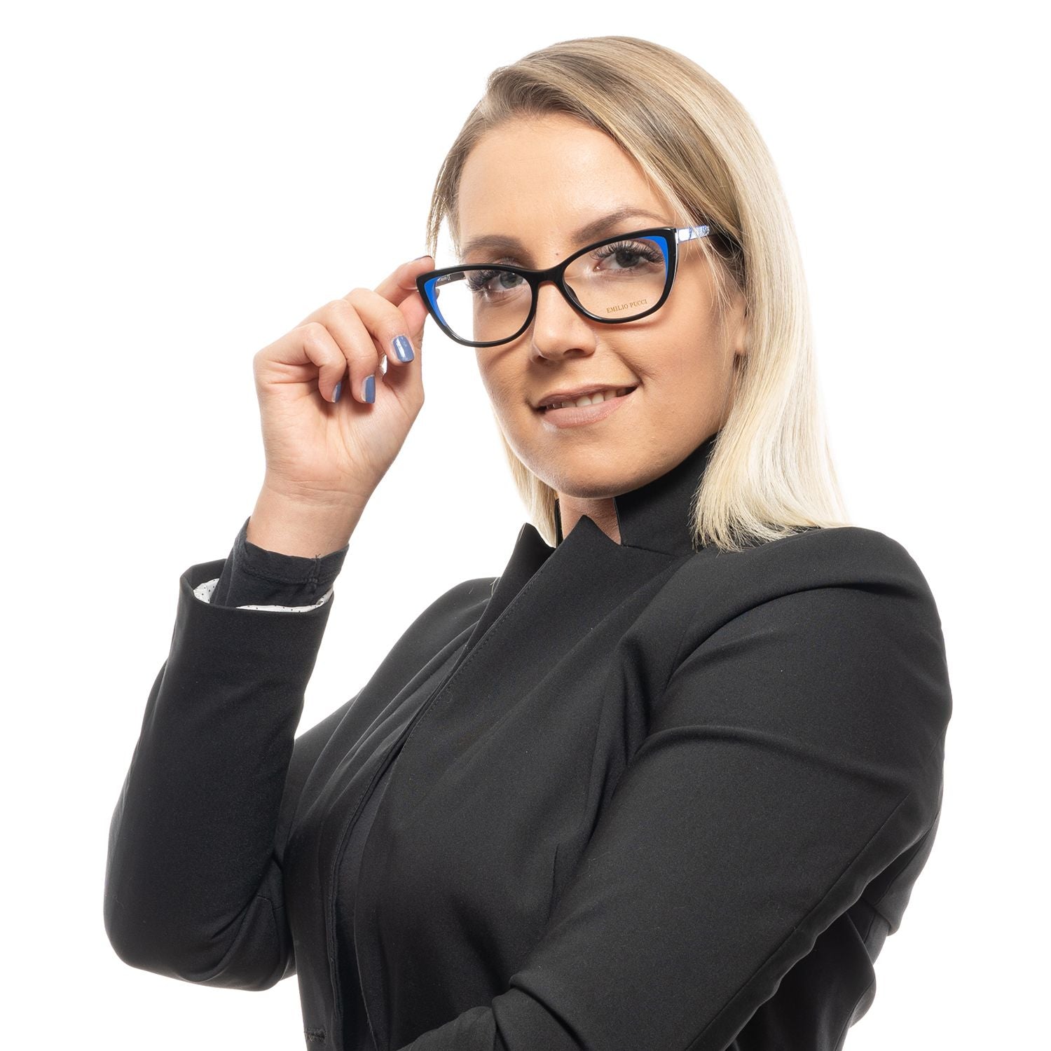 Emilio Pucci Schwarze optische Brillenfassungen für Damen