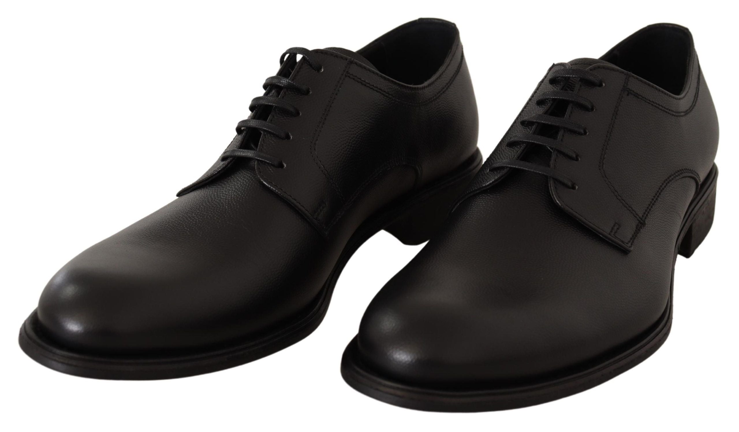 Pantofi Derby Dolce & Gabbana Elegant din piele neagră