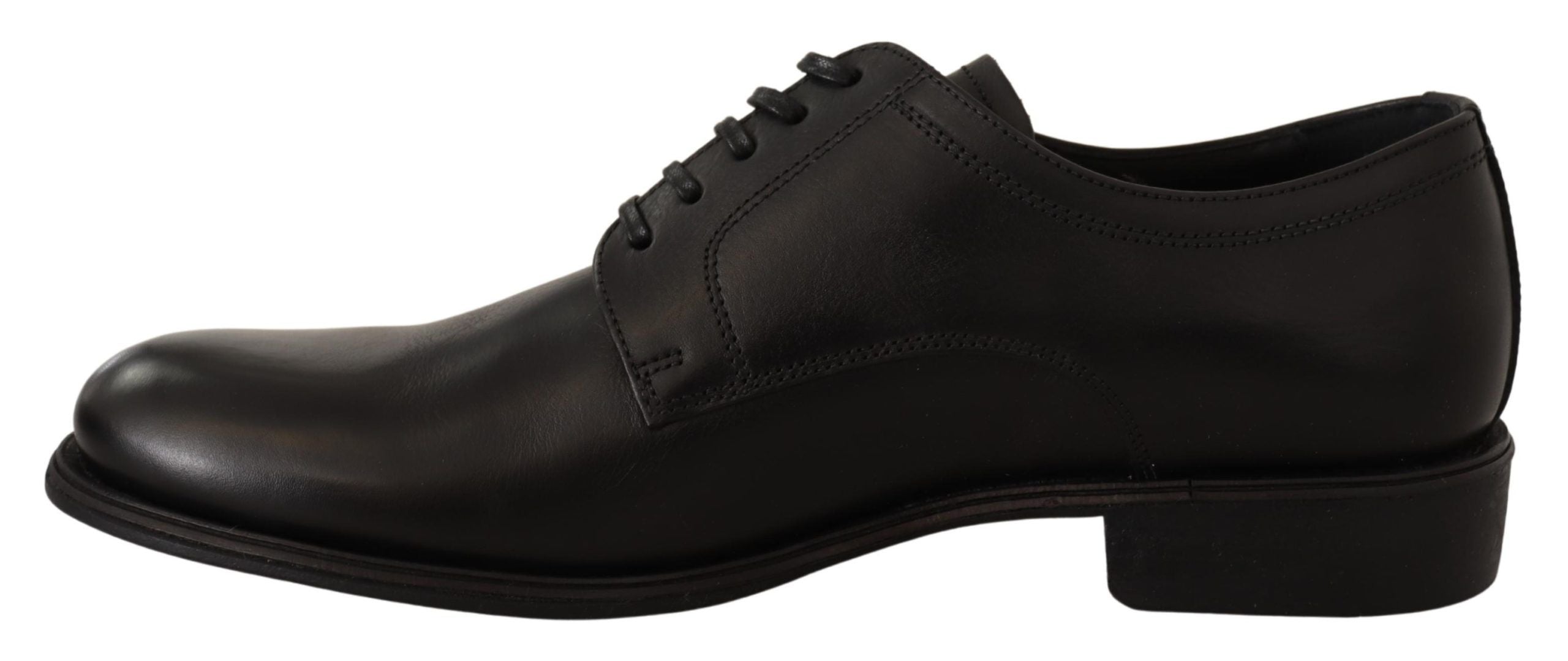 Dolce & Gabbana – Elegante schwarze Derby-Schuhe