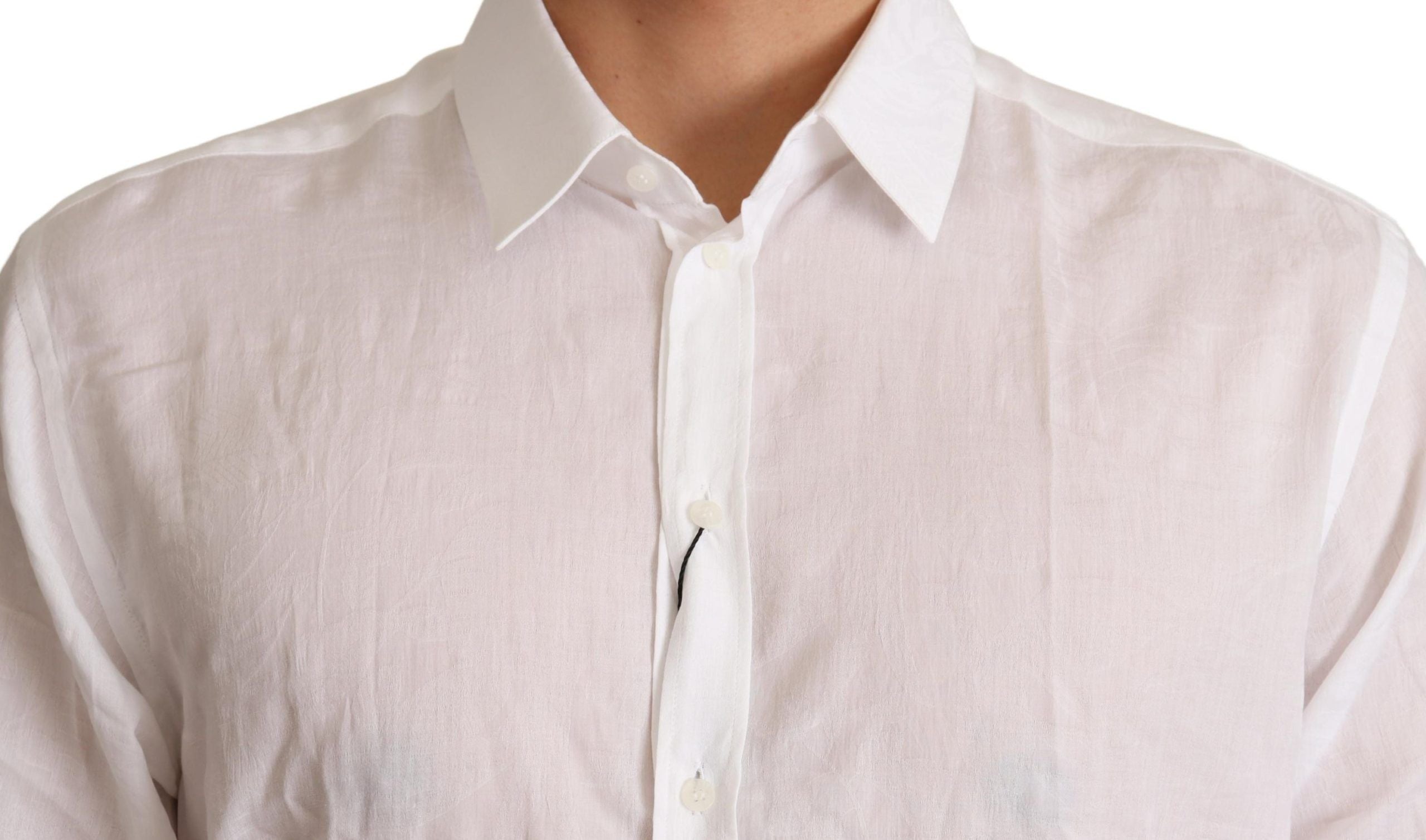 Dolce & Gabbana Elegantes, schmal geschnittenes Martini-Hemd mit Blumenmuster