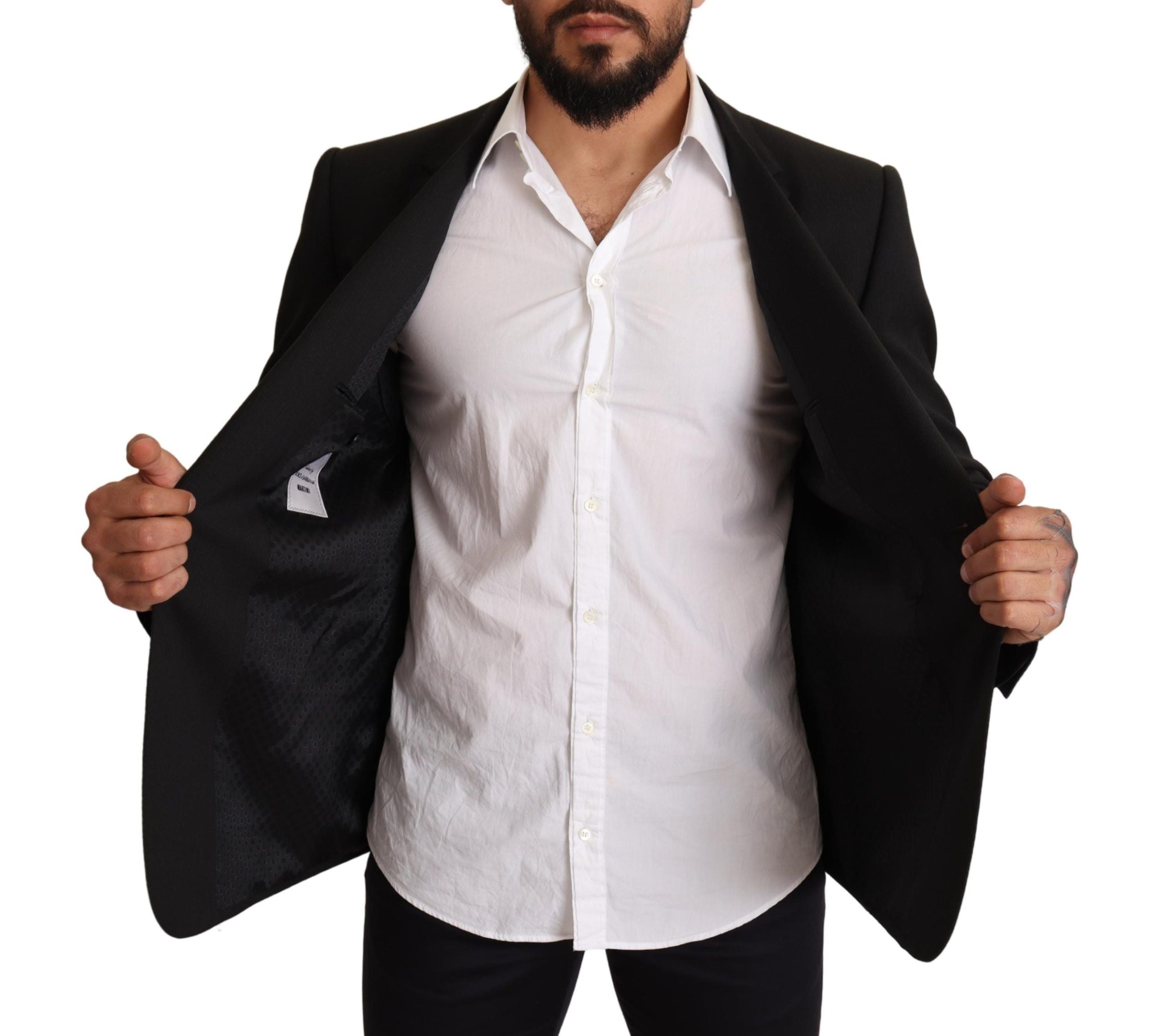 Dolce & Gabbana Elegante Slim Fit Martini-Blazerjacke