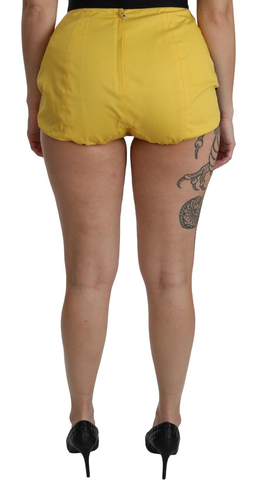 Dolce & Gabbana – Mini-Shorts mit hoher Taille und Kristallstickerei