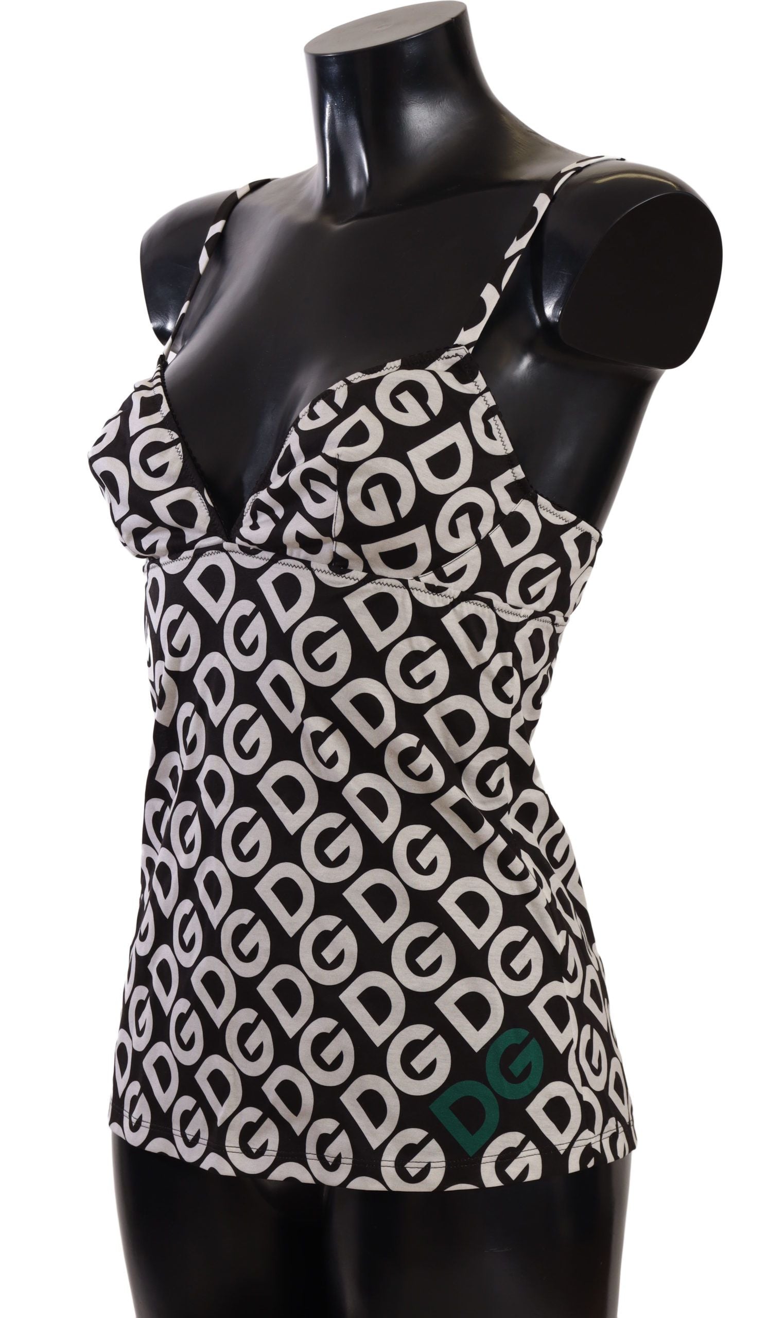 Dolce & Gabbana – Schickes Camisole-Tanktop mit Logo-Print