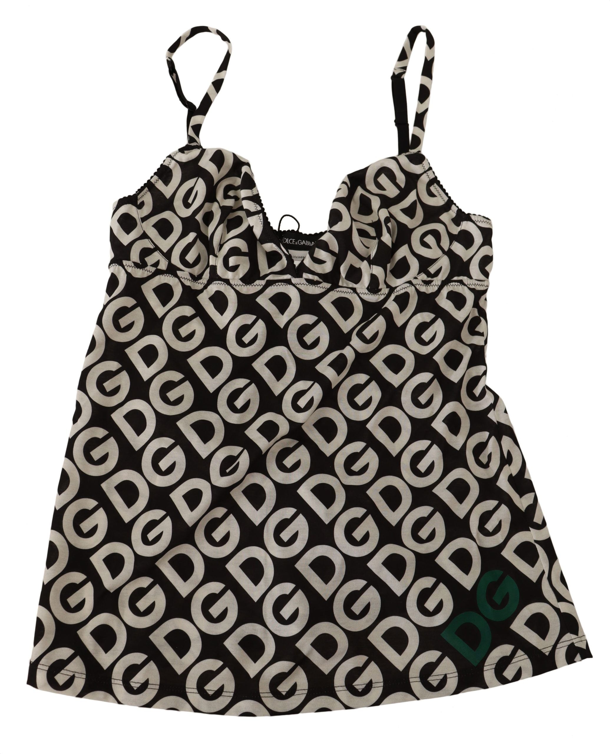 Dolce & Gabbana – Schickes Camisole-Tanktop mit Logo-Print