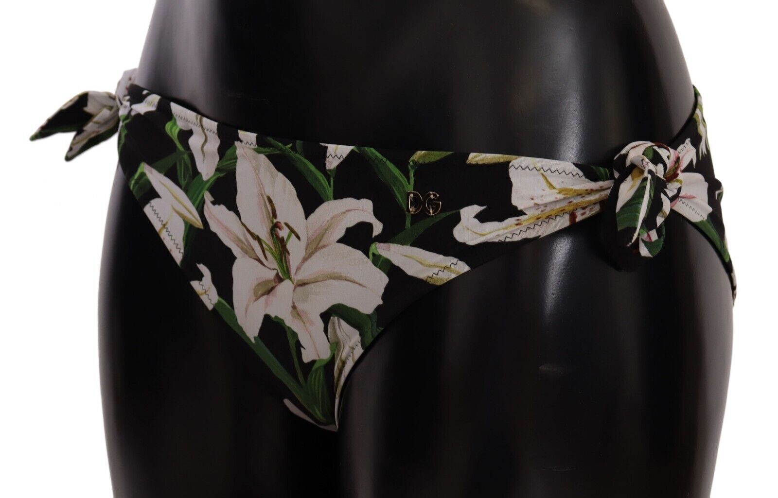 Dolce & Gabbana Elegantes Bikinihöschen mit Lilien-Print