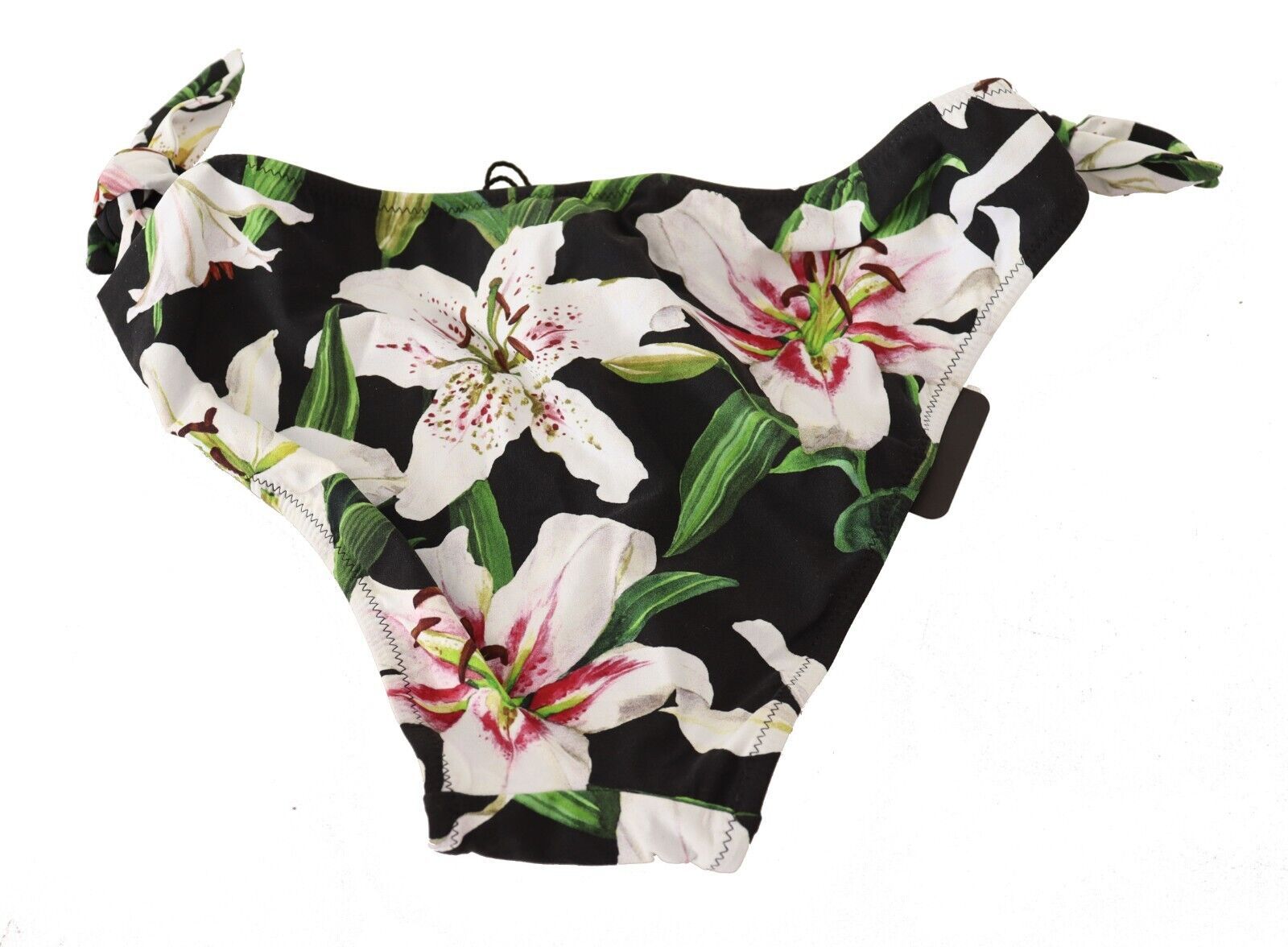 Dolce & Gabbana Elegantes Bikinihöschen mit Lilien-Print