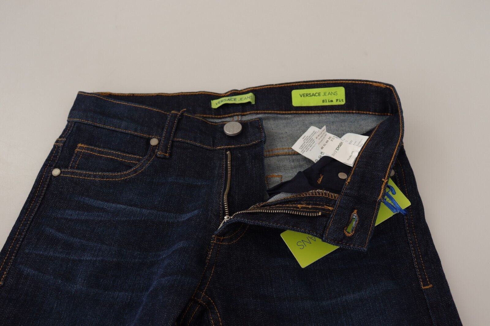 Versace Jeans Blugi eleganți skinny cu talie joasă