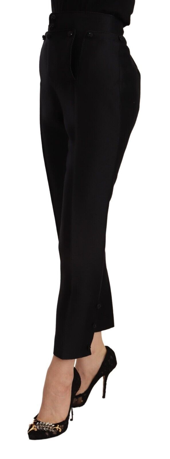 Pantaloni skinny cu talie înaltă Dsquared² Elevated Elegance