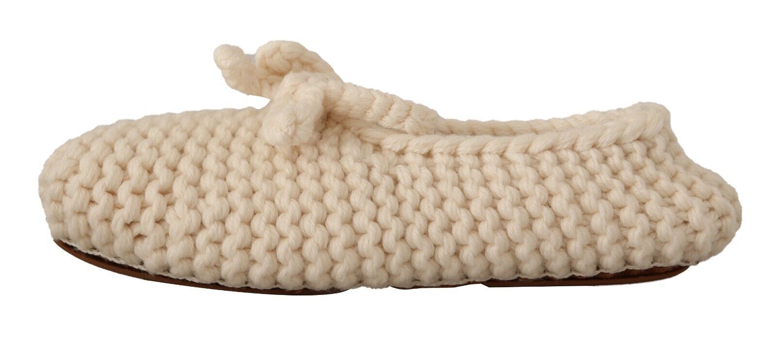 Dolce & Gabbana Schicke Ballerinas aus Wollstrick