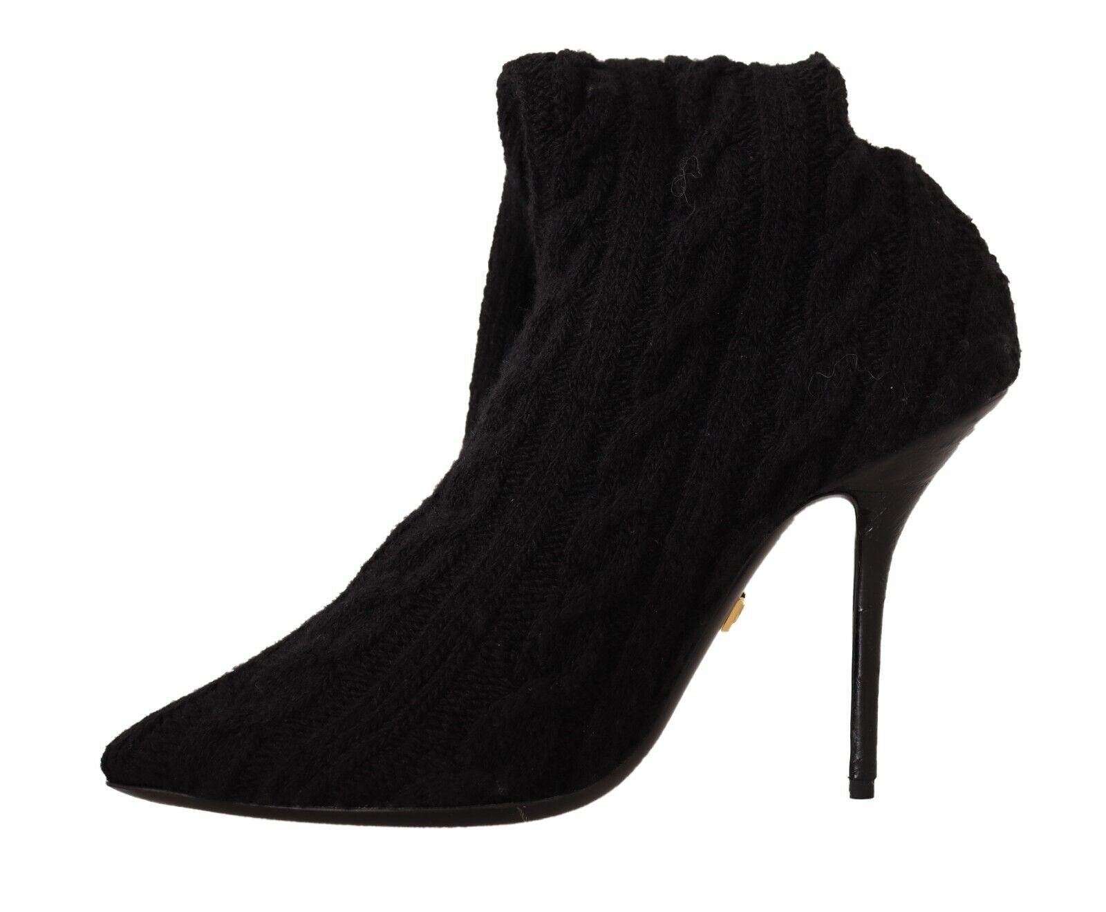 Dolce & Gabbana – Elegante Stretch-Sockenstiefel in Schwarz