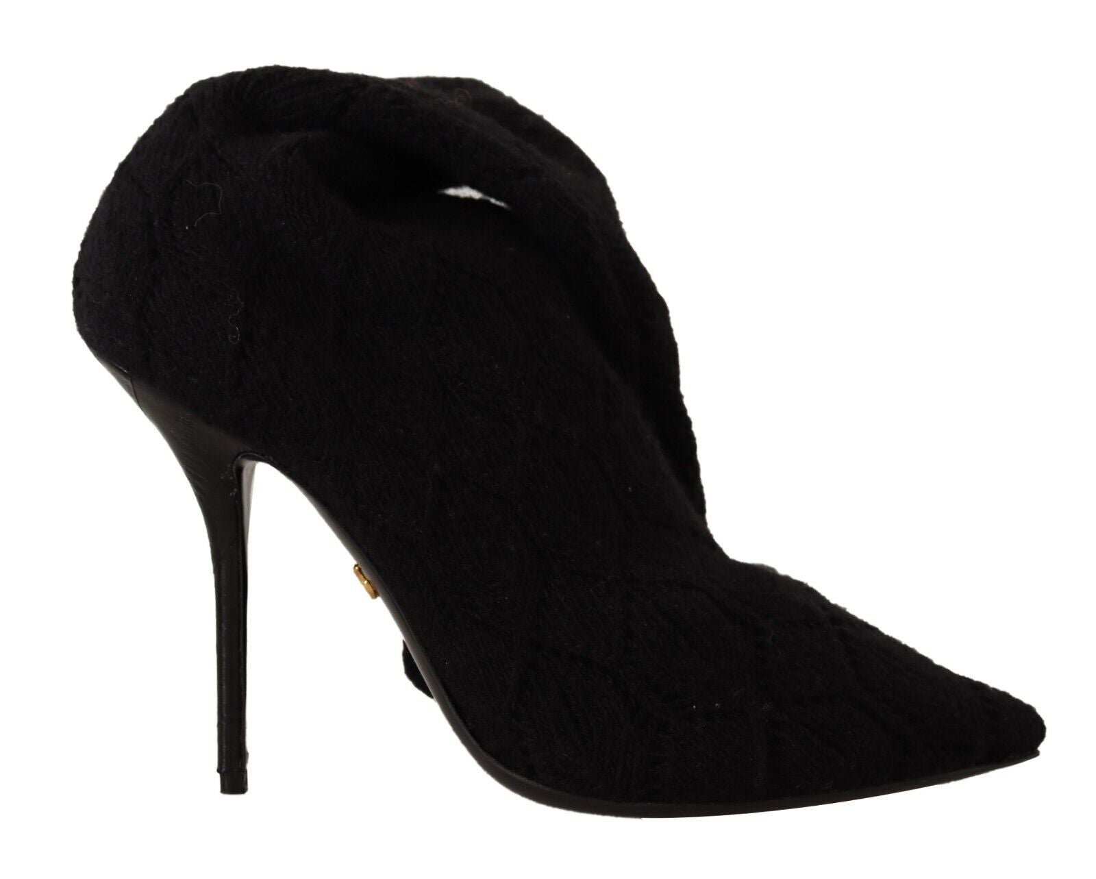 Dolce & Gabbana Elegante schwarze Stretch-Sockenstiefel