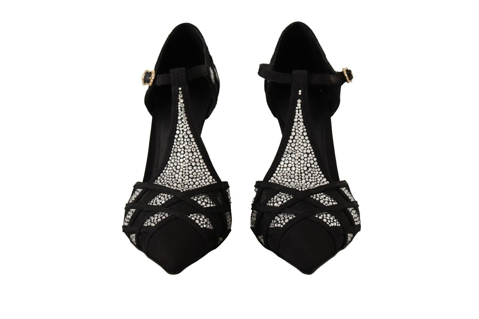 Dolce & Gabbana Elegante Pumps aus Wildleder mit Kristallverzierung