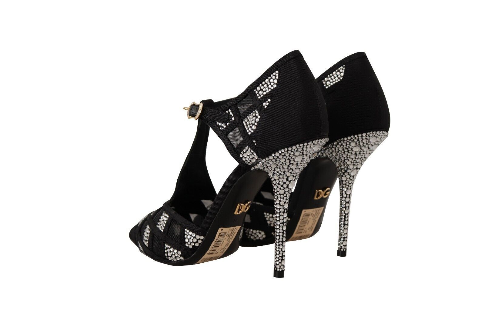 Dolce & Gabbana Elegante Pumps aus Wildleder mit Kristallverzierung