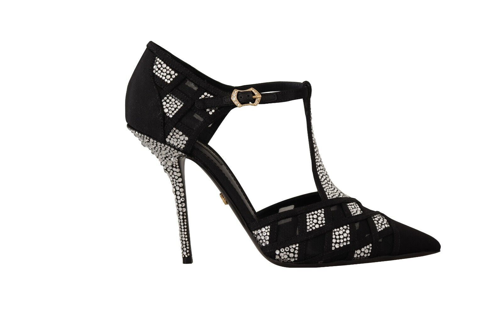 Dolce & Gabbana Elegante Pumps aus Wildleder mit Kristallverzierung