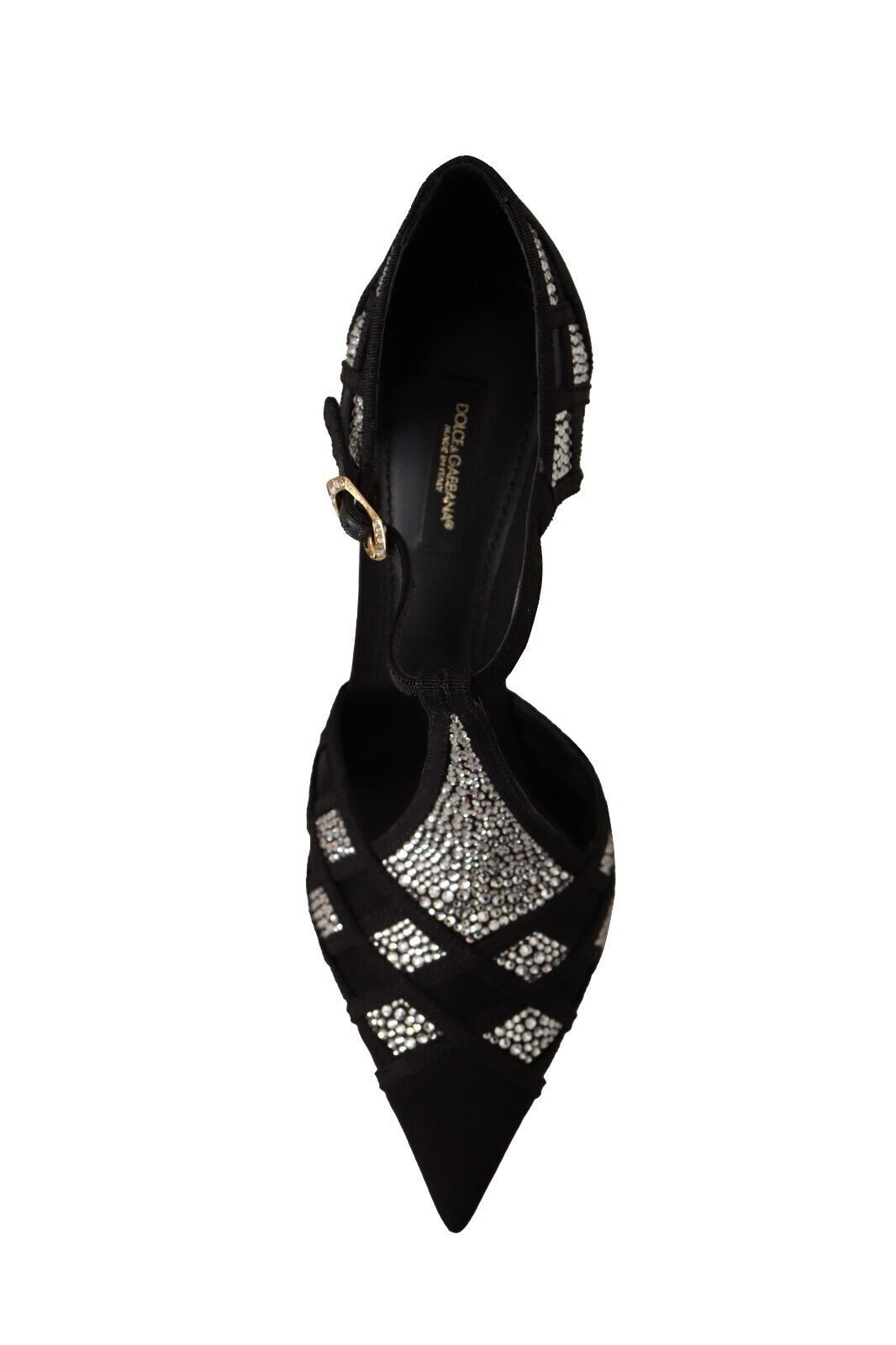 Dolce & Gabbana Elegante Pumps aus Wildleder mit Kristallverzierung
