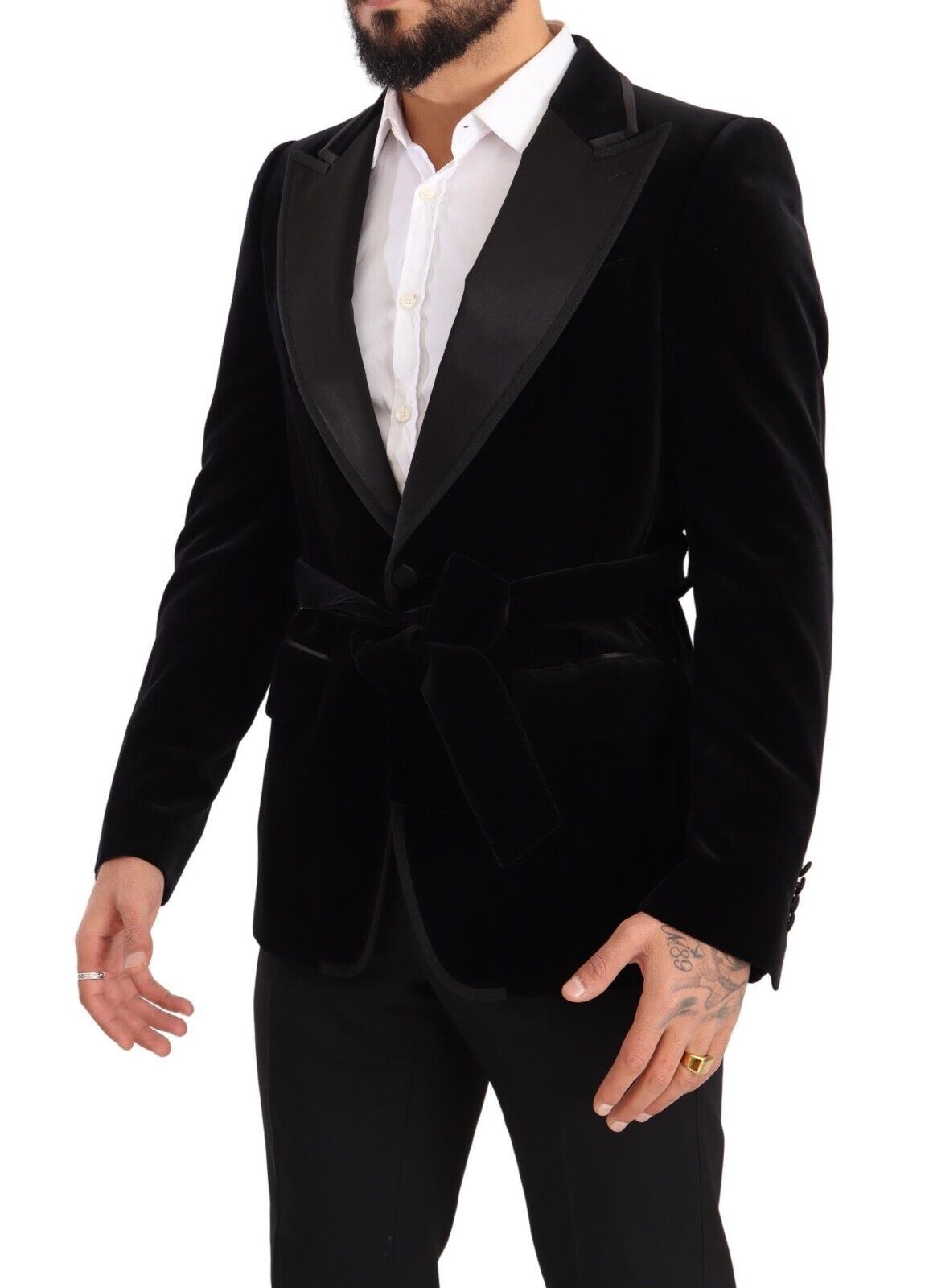 Dolce & Gabbana Eleganter einreihiger Samtblazer