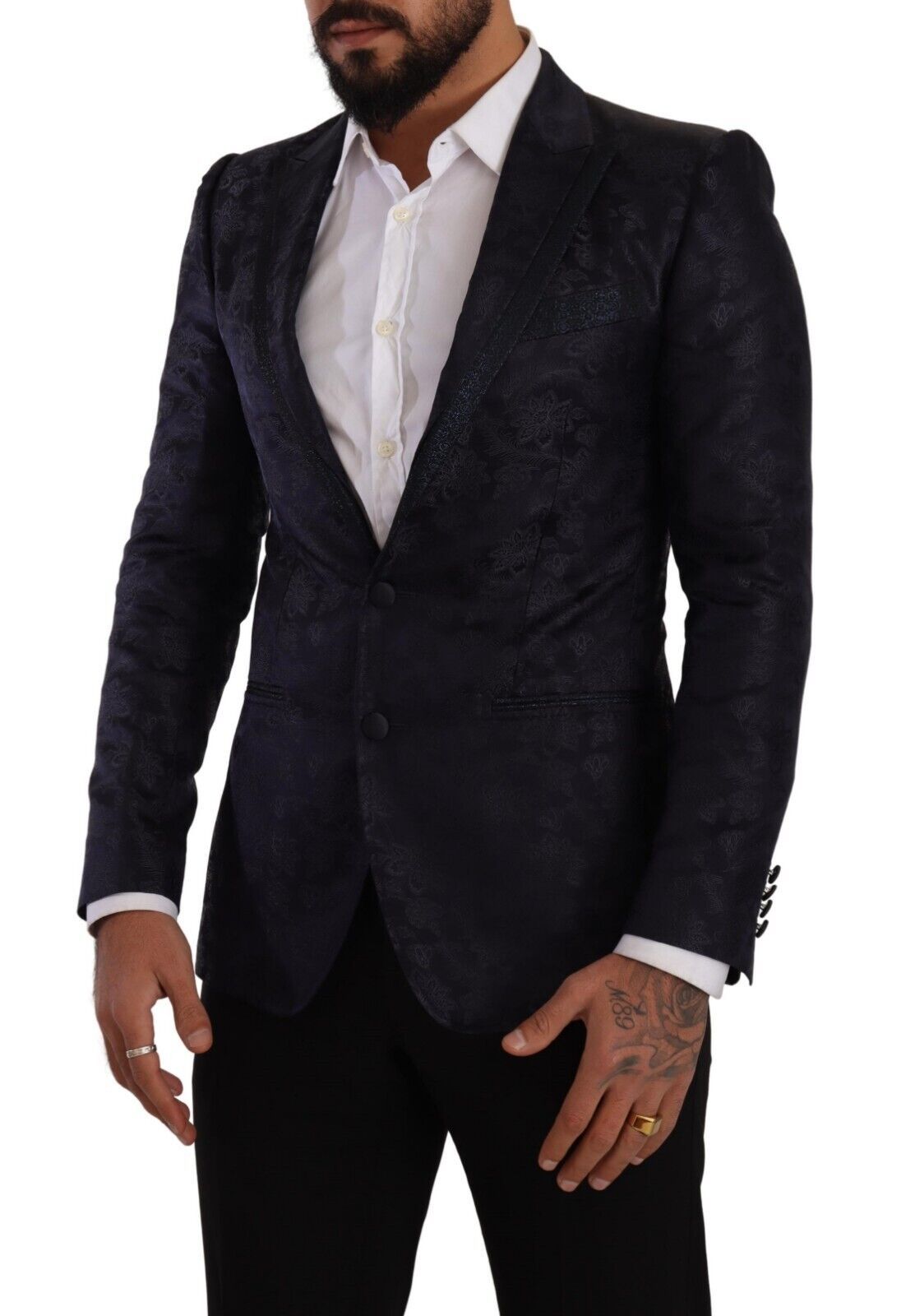 Dolce & Gabbana Eleganter dunkelblauer MARTINI-Blazer