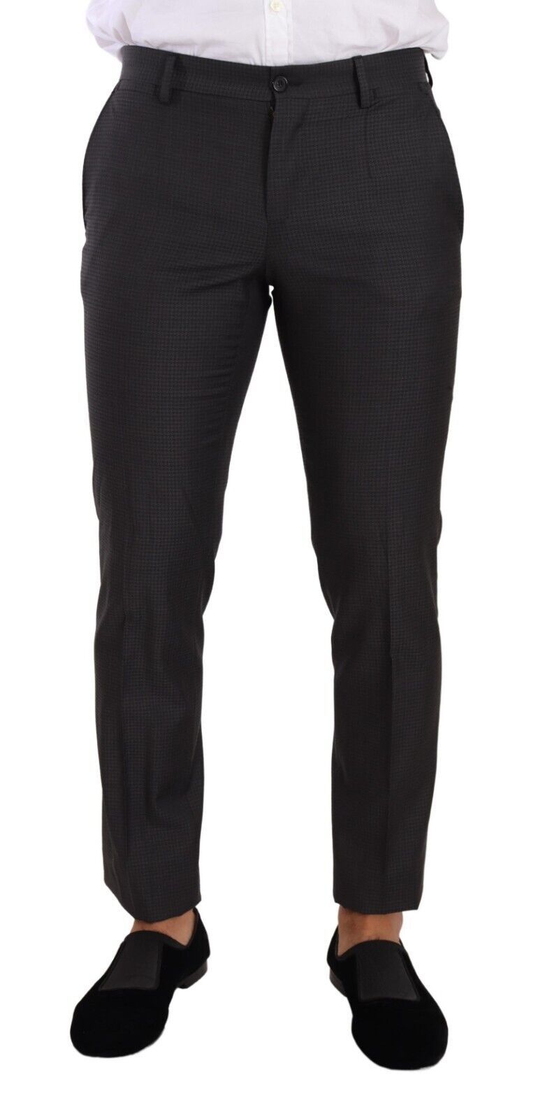 Dolce & Gabbana Eleganter schwarzer Martini-Anzug aus Wolle