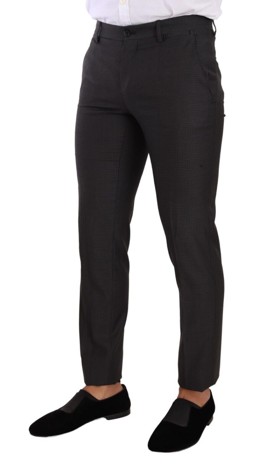 Dolce & Gabbana Eleganter schwarzer Martini-Anzug aus Wolle