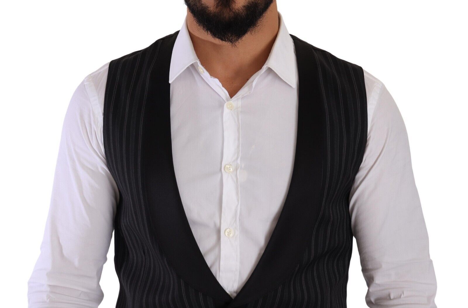 Vestă elegantă cu dungi Dolce & Gabbana