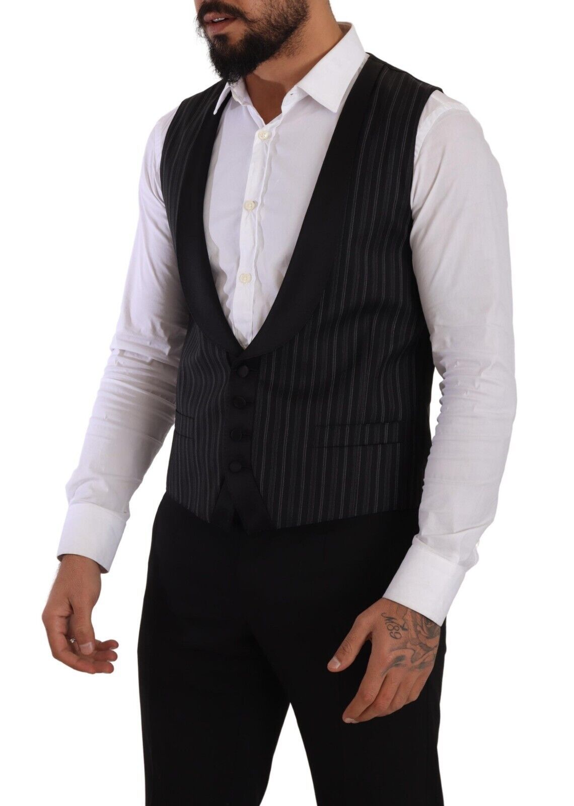 Vestă elegantă cu dungi Dolce & Gabbana