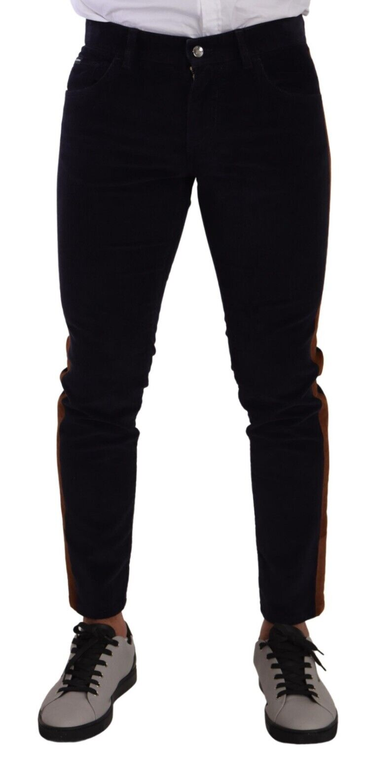 Dolce & Gabbana Eleganter Slim Fit Denim für den modernen Mann