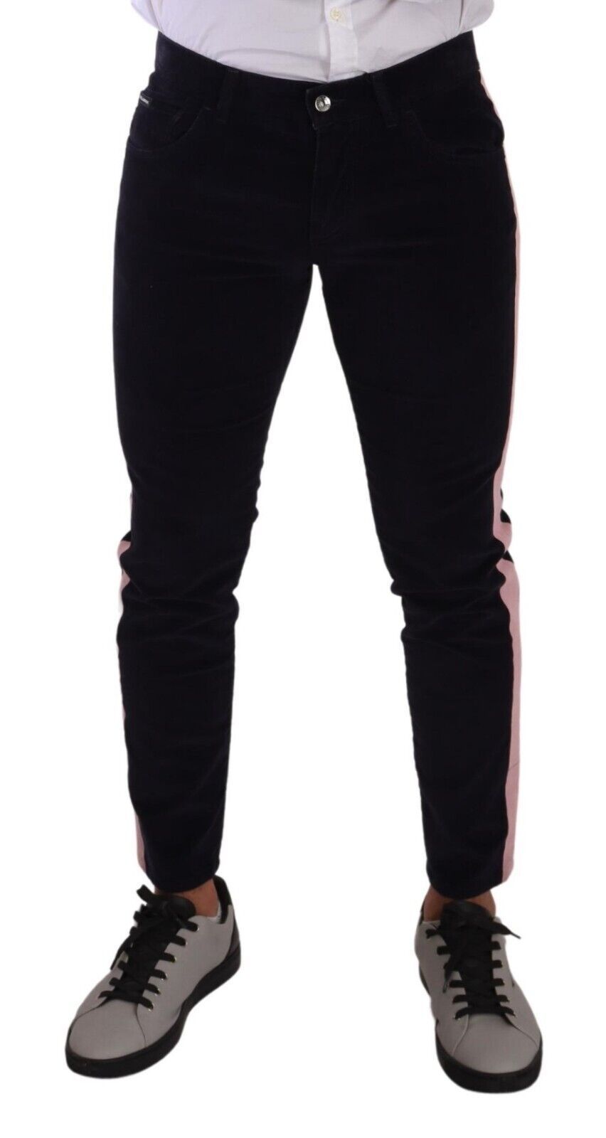 Dolce & Gabbana Elegante Slim Fit Skinny Jeans aus Cord