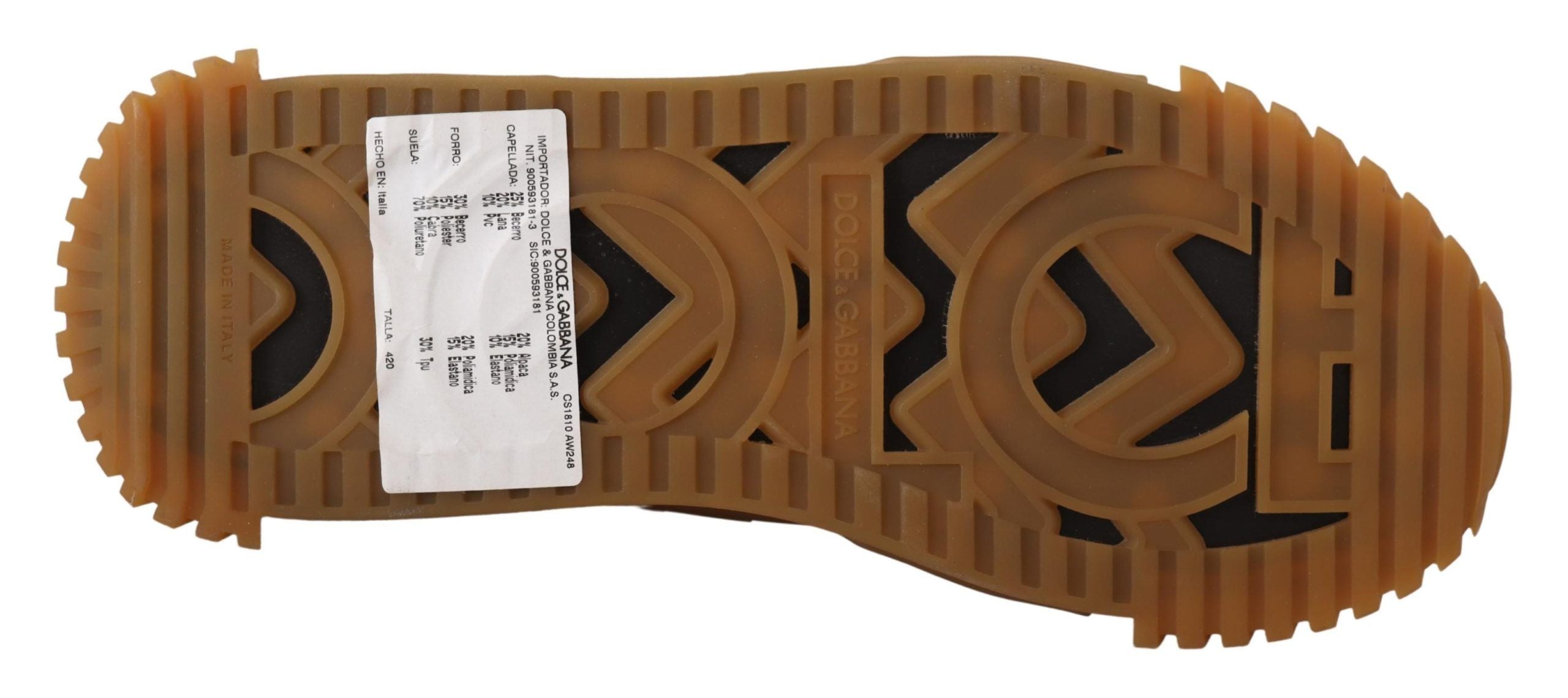 Dolce & Gabbana Pantofi sport texturați eleganți NS1 Charisma