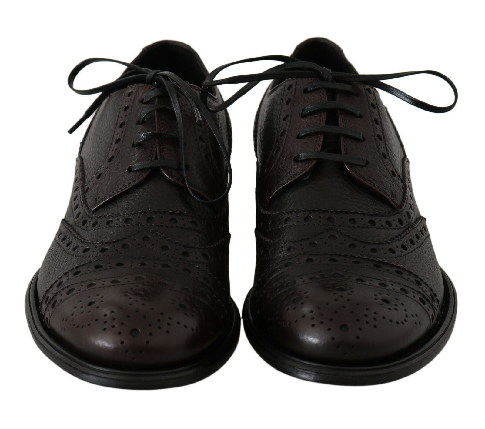 Dolce & Gabbana – Elegante Derby-Abendschuhe mit Flügelkappe