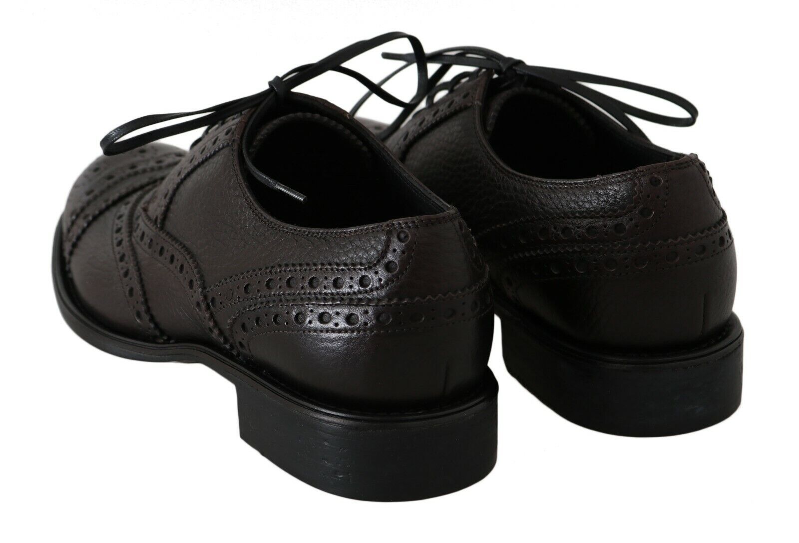 Dolce & Gabbana – Elegante Derby-Abendschuhe mit Flügelkappe