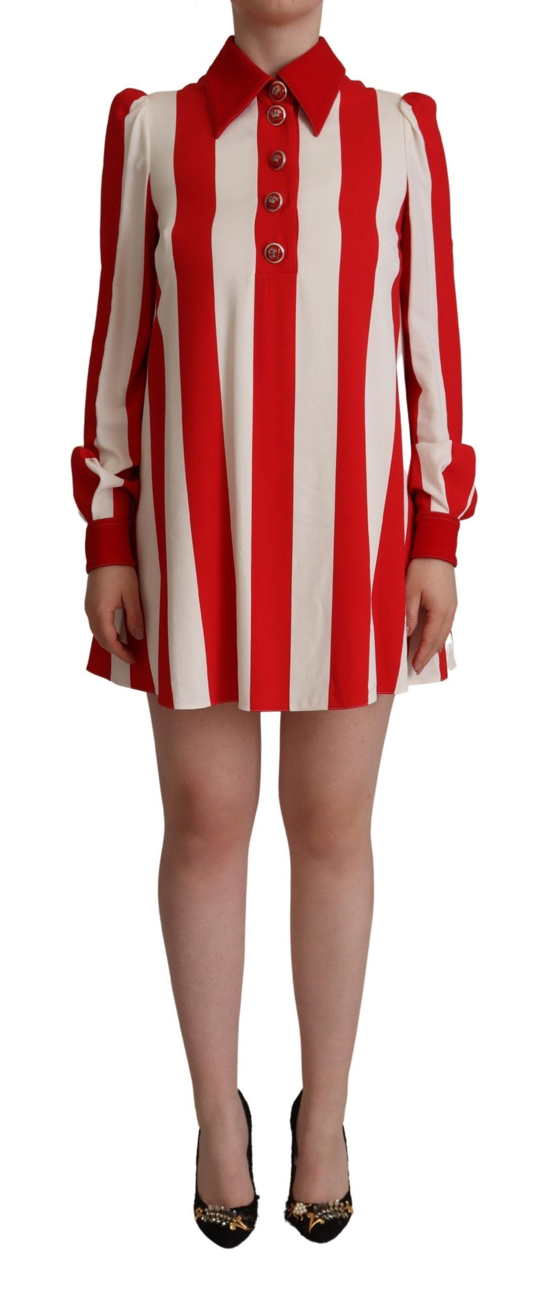 Rochie mini elegantă cu dungi Dolce & Gabbana