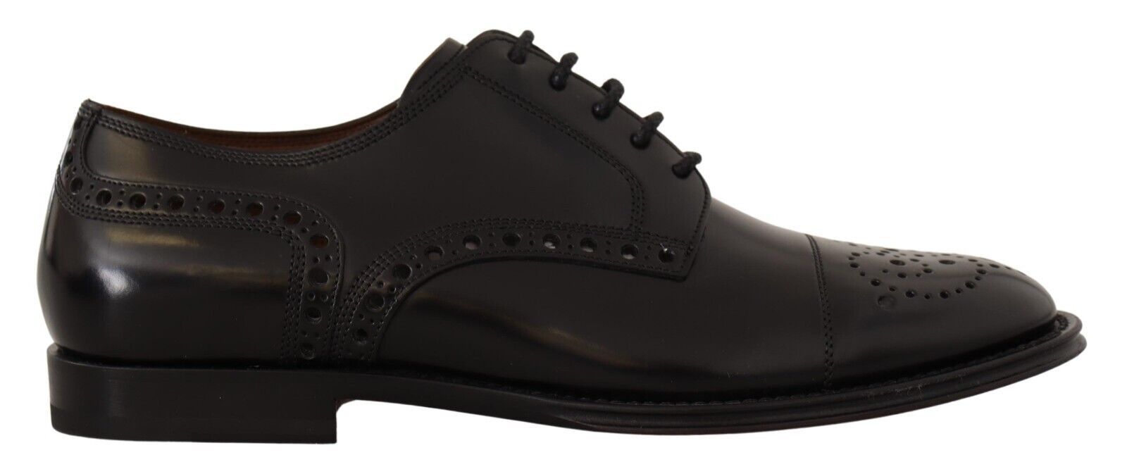Dolce & Gabbana – Elegante Oxford-Schuhe mit Flügelkappe